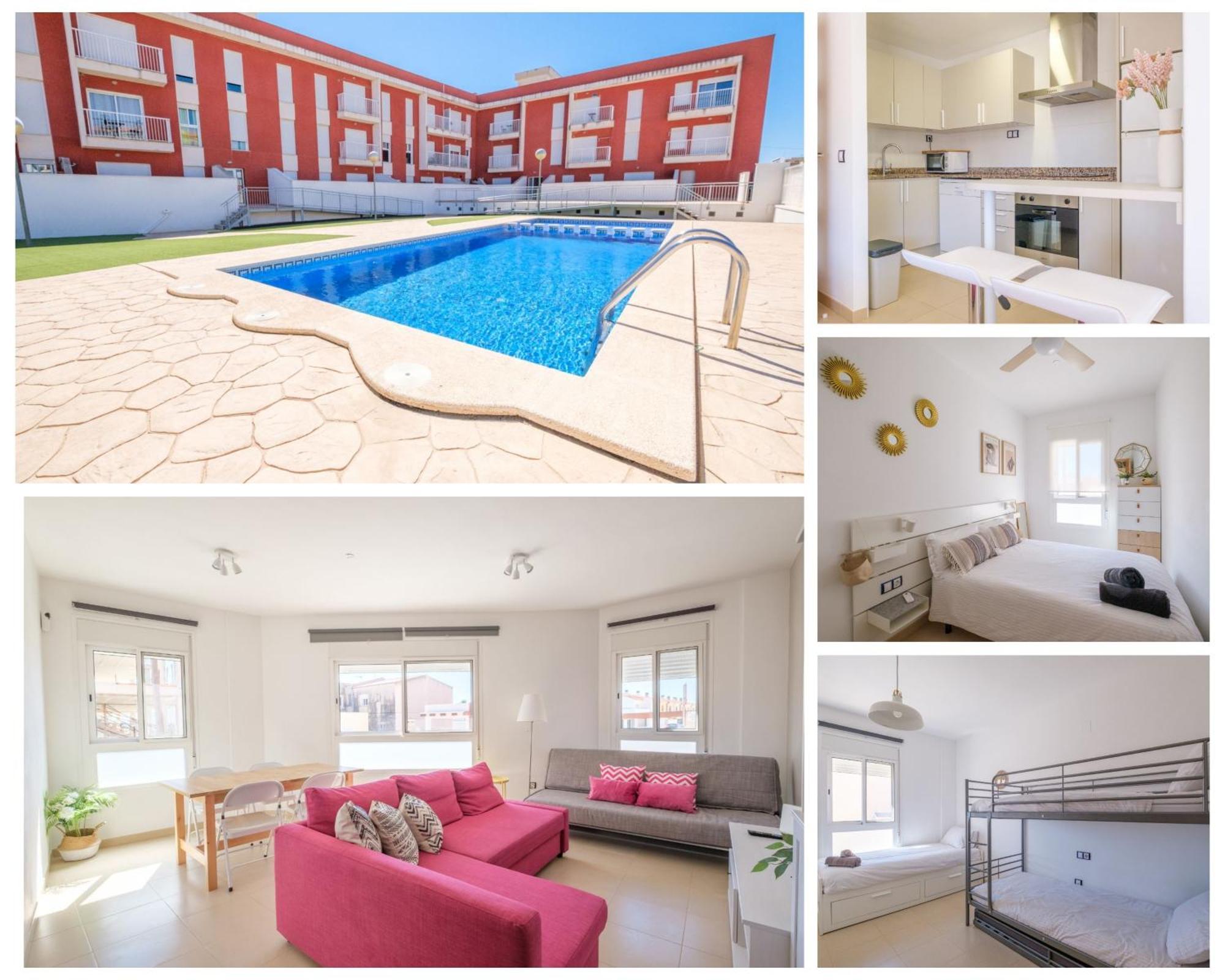 Apartamento Gelum Delta Del Ebro Sant Jaume d'Enveja Exteriör bild